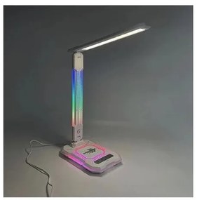 Lampada da tavolo LED RGB dimmerabile ricaricabile touch 7,5W 2700-5300K bianco