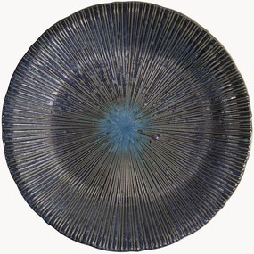 Set di 3 piatti in porcellana Sky Blue