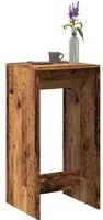 Tavolo da Bar Legno Antico 51x50x103,5 cm in Legno Multistrato 854425