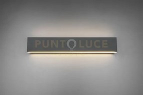 Concha applique led 9w · 2x 1000lm, 3000k bi-emissione metallo colo...