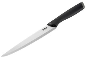 Tefal - Coltello da intaglio in acciaio inox COMFORT 20 cm cromo/nero