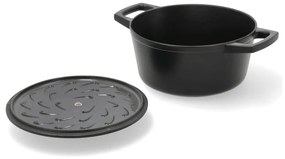 Pentola in ghisa con coperchio incluso adatta all'induzione 3,6 l – Holm