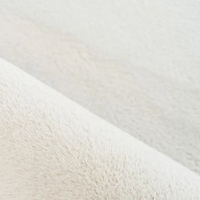 Tappeto lavabile crema 60x110 cm Pouffy - Ayyildiz Carpets