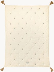 Coperta trapuntata in cotone organico Blueberries