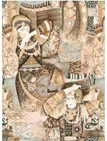 Arte International Carta da parati Odisha Dance - Pure Cashmere