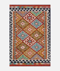 Kilim Tappeto 120x80 (Pakistan) Tessuto A Mano