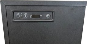 Stufa A Pellet Ad Aria 5 kW Mini King Slim 5 Antracite