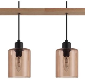 Eglo 43368 - Lampadario a sospensione con filo COOLMONT 4xE14/40W/230V