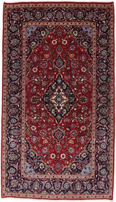 Kashan Tappeto 150 x 260 (Iran) Annodato A Mano