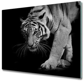 Tagliere in vetro Tigre 60x52 cm