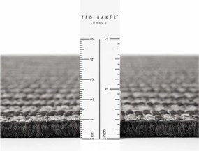 Tappeto da interno/esterno nero/color crema 120x170 cm Haringey Linley – Ted Baker