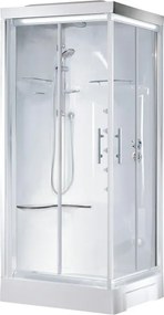 Cabina doccia idromassaggio rettangolare Cayenne 70 x 90 cm
