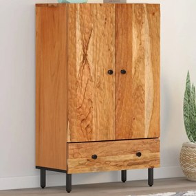 Credenza 60x33x100 cm in legno massello di acacia