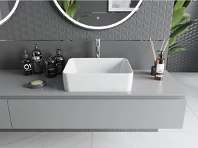 Mexen Catia lavabo da appoggio 48 x 37 cm, bianco - 21314800