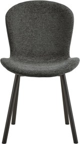 Sedia da pranzo grigio scuro Esra – Actona