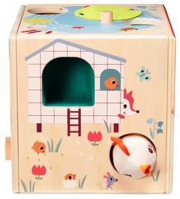 Lilliputiens - Cubo di attività - Gallina Paulette
