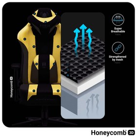 Sedia Da Gaming Diablo X-Player 2.0 In Materiale Kids Size: Dark Sunflower