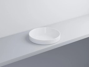 Cielo Enjoy Lavabo 40 cm semincasso tondo Senza Troppopieno bianco lucido