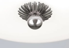 Orion - Plafoniera EMPIRA 2xE27/40W/230V diam. 35,5 cm cromo opaco