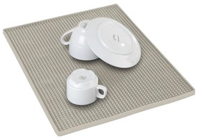 Tappetino scolapiatti beige in gomma 40x30 cm Maxi – Wenko