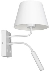 Lampada da parete ARDEN 1xE27/60W+1xG9/8W/230V bianca