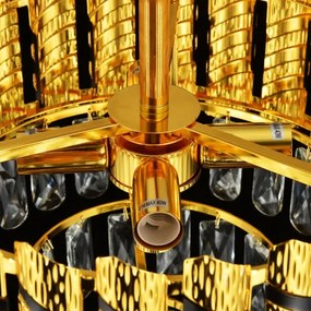 Brilagi - Plafoniera CRISTAL 5xE14/40W/230V Ø 38 cm