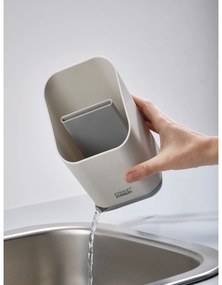 Scolaposate in plastica grigio chiaro 12x11 cm Duo - Joseph Joseph