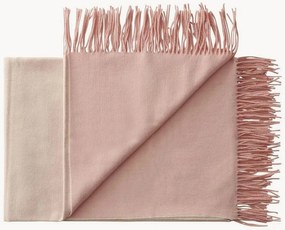 Plaid in lana Franja