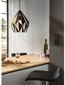 Eglo 49931 - Lampada a sospensione CARLTON 1 1xE27/60W/230V