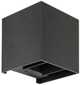 Rabalux 7396 - Applique da esterno SOLIN 1xG9/42W/230V IP54 nero