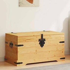 Cassapanca İn Pino Messicano Corona Range 91x49,5x47 Cm /