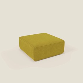 BonBon pouf divano modulare in 2 dimensioni in tessuto smacchiabile T23 giallo sole