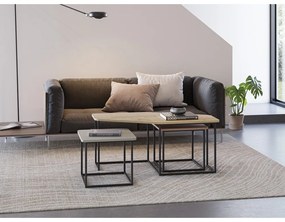 Set di 3 tavolini 60x111,5 cm Zoya - Marckeric