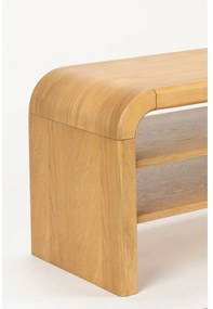 Mobile TV di colore naturale con effetto rovere 160x45x40 cm Brave – Zuiver