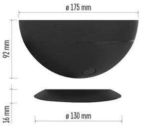 LED RGB Lampada da tavolo dimmerabile GoSmart LED/7W/230V Wi-Fi nero