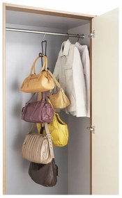 Appendiabiti nero con 6 ganci Kanazawa Joint - YAMAZAKI