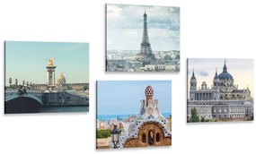 Set di quadri – Sogno del viaggiatore