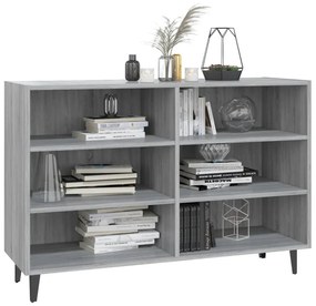 Credenza grigio sonoma 103,5x35x70 cm in truciolato