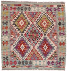 Kilim Tappeto 110x110 (Afghanistan) Tessuto A Mano