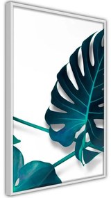 Poster Turquoise Monstera I