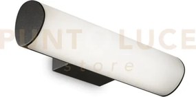 Etere applique ip44 nero led 4000k 9,5w 1100 lm 30x10cm