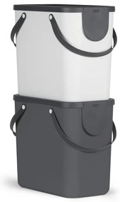 Bidone per rifiuti in plastica riciclata da 25 l Albula - Rotho