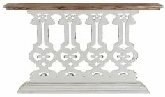 Ingresso DKD Home Decor 8424001793600 142 x 30 x 83 cm Abete Naturale Bianco Legno MDF