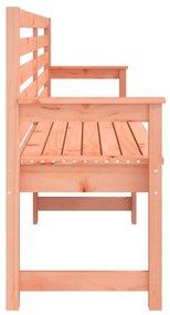 Panca da giardino 203,5x48x91,5 cm in legno massello di douglas