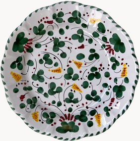 Piatto piano fatto a mano Toscana