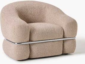 Poltrona in bouclé Wilma