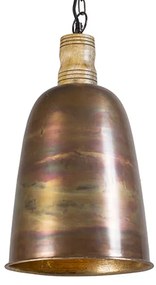 Lampada a sospensione vintage rame con oro - Burn