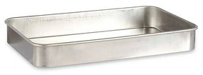 Pentola per arrosto Argentato Alluminio (32 x 7 x 51,5 cm)
