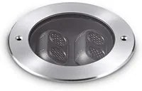 Tecnico Moderno Taurus Alluminio Cromo Led 10W 3000K Luce Calda