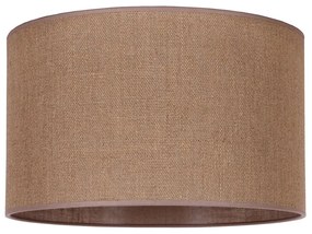 Duolla - Paralume universale ROLLER E27 Ø 50 cm marrone